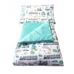 Pościel do przedszkola żłobka dwustronna + worek dla dziecka Jackmar