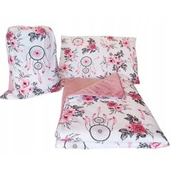 Pościel do przedszkola żłobka dwustronna + worek dla dziecka Jackmar