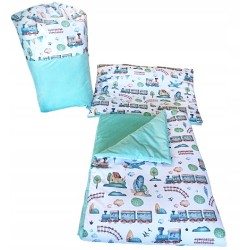 Pościel do przedszkola żłobka + worek dwustronna dla dziecka Jackmar