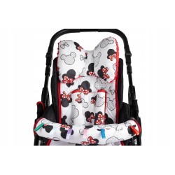 Poduszka motylek antywstrząsowa do wózka spacerówki fotelika kokonu Jackmar