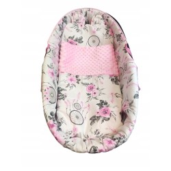 Wkładka do gondoli wózka na zamek usztywniana dwustronna +materac Jackmar