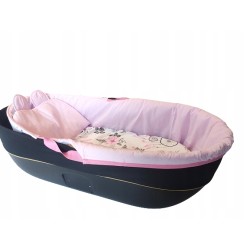 Wkładka do gondoli wózka na zamek usztywniana dwustronna +materac Jackmar