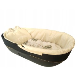 Wkładka do gondoli wózka na zamek usztywniana dwustronna +materac Jackmar