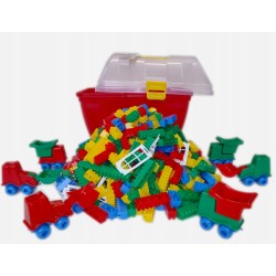 Klocki K1 kuferek mały 600 el. Hemar klocki konstrukcyjne