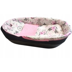 Wkładka do wózka gondoli na zamek usztywniana biała +prześcieradło Jackmar