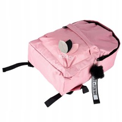 Plecak szkolny jednokomorowy wielokolorowy dla dziewczynki na wycieczkę