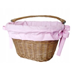 Wkład do koszyka rowerowego wyściółka na rower rowery bawełna wzory Jackmar