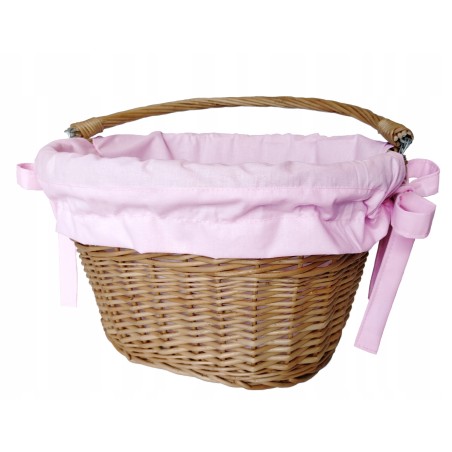 Wkład do koszyka rowerowego wyściółka na rower rowery bawełna wzory Jackmar