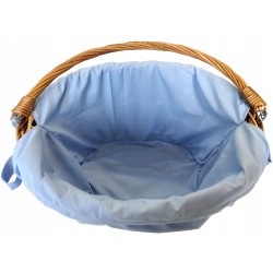 Wkład do koszyka rowerowego wyściółka na rower rowery bawełna wzory Jackmar