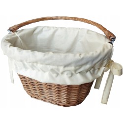 Wkład do koszyka rowerowego wyściółka na rower rowery bawełna wzory Jackmar