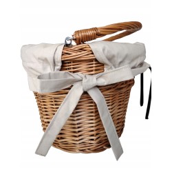 Wkład do koszyka rowerowego wyściółka na rower rowery bawełna wzory Jackmar