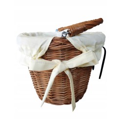 Wkład do koszyka rowerowego wyściółka na rower rowery bawełna wzory Jackmar