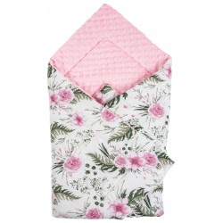Rożek niemowlęcy becik kocyk dziecięcy otulacz do łóżeczka bawełna Jackmar