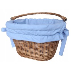 Wkład do koszyka rowerowego wyściółka na rower rowery bawełna wzory Jackmar