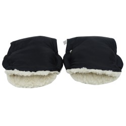 Mufki Rękawiczki Owcza Wełna Do Wózka Sanek dla mamy i taty Jackmar