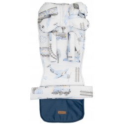 Wkładka do spacerówki wózka poduszka motylek materacyk ciuchcie Jackmar