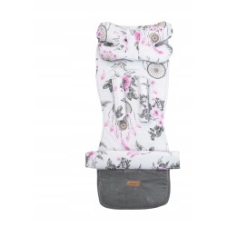 Wkładka do spacerówki wózka poduszka motylek materacyk zestaw 5w1 Jackmar