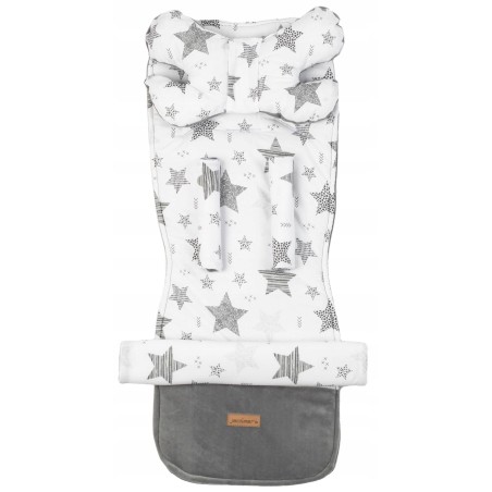 Wkładka do wózka spacerówki poduszka motylek materacyk gwiazdki Jackmar