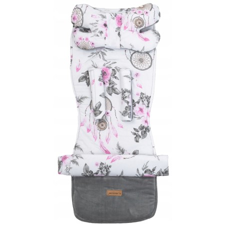 Wkładka do spacerówki wózka poduszka motylek materacyk łapacze Jackmar