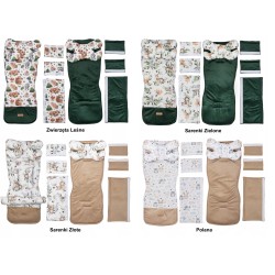 Wkładka do spacerówki wózka poduszka motylek materacyk ciuchcie Jackmar