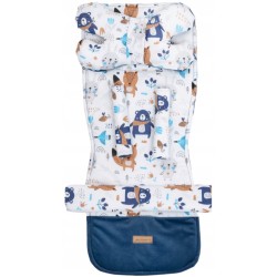 Wkładka do spacerówki wózka uniwersalna + poduszka motylek zestaw Jackmar