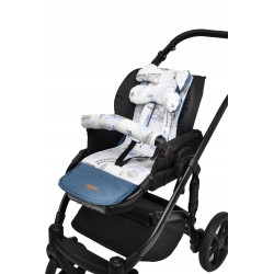 Wkładka do spacerówki wózka poduszka motylek materacyk ciuchcie Jackmar