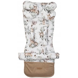 Wkładka do wózka spacerowego uniwersalna + poduszka motylek zestaw Jackmar