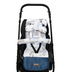 Wkładka do spacerówki wózka poduszka motylek materacyk ciuchcie Jackmar