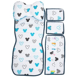 Wkładka do wózka spacerówki materacyk motylek zestaw 3w1 myszki Jackmar