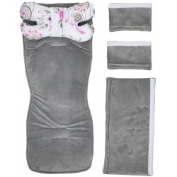 Wkładka do spacerówki wózka poduszka motylek materacyk łapacze Jackmar