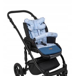 Wkładka do wózka spacerówki uniwersalna + poduszka motylek zestaw Jackmar