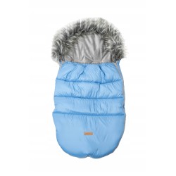 Śpiworek do wózka spacerówki gondoli zimowy na sanki z futerkiem Jackmar