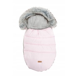 Śpiworek do wózka spacerówki gondoli zimowy na sanki z futerkiem Jackmar