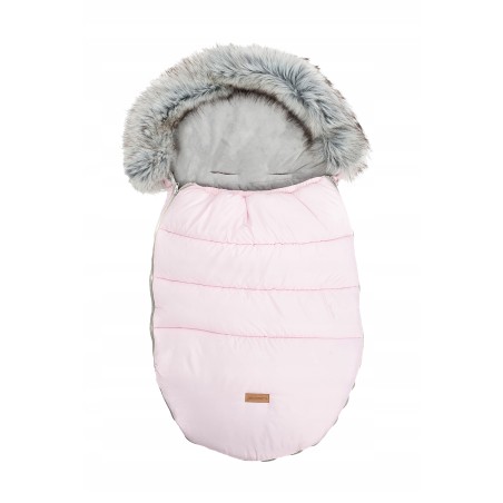 Śpiworek do wózka spacerówki gondoli zimowy na sanki z futerkiem Jackmar