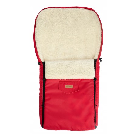 ŚPIWOREK OWCZA WEŁNA DO WÓZKA SANEK FOTELIKA JACKMAR