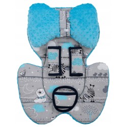 Wkładka do fotelika redukcyjna 0-13kg dla noworodka zestaw 3w1 Jackmar