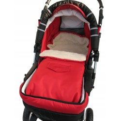 ŚPIWOREK OWCZA WEŁNA DO WÓZKA SANEK FOTELIKA JACKMAR