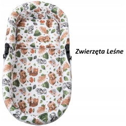 Wkładka do wózka gondoli otulacz wkład + materacyk + poduszka 3w1 Jackmar