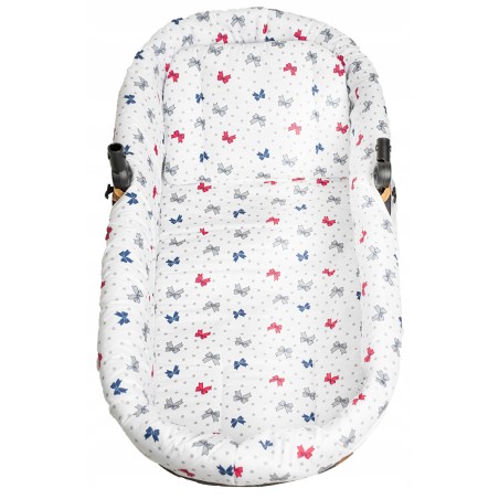 Wkładka do wózka gondoli otulacz wkład + materacyk + poduszka 3w1 Jackmar