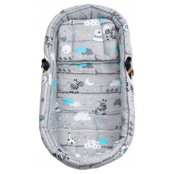 Wkładka do wózka gondoli otulacz wkład + materacyk + poduszka 3w1 Jackmar