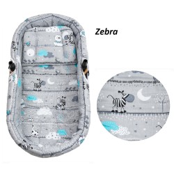 Wkładka do wózka gondoli otulacz wkład + materacyk + poduszka 3w1 Jackmar