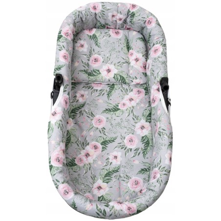Wkładka do wózka gondoli otulacz wkład + materacyk + poduszka 3w1 Jackmar