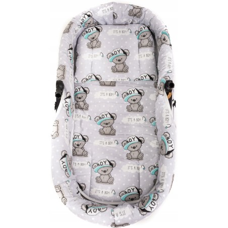 Wkładka do wózka gondoli otulacz wkład + materacyk + poduszka 3w1 Jackmar