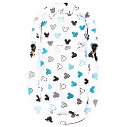 Wkładka do wózka gondoli otulacz wkład + materacyk + poduszka 3w1 Jackmar