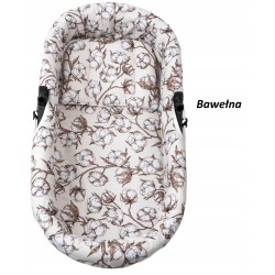 Wkładka do wózka gondoli otulacz wkład + materacyk + poduszka 3w1 Jackmar