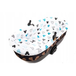 WKŁADKA MATERACYK PODUSZKA DO GONDOLI ZESTAW 3W1 JACKMAR