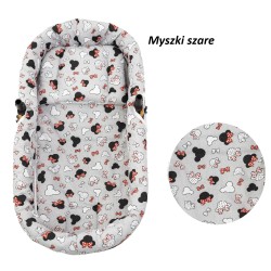 WKŁADKA WKŁAD DO GONDOLI + MATERACYK+PODUSZKA ZESTAW 3W1 JACKMAR