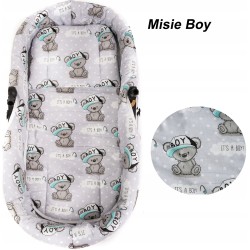 Wkładka do wózka gondoli otulacz wkład + materacyk + poduszka 3w1 Jackmar