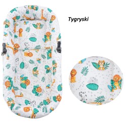 Wkładka wkład otulacz do wózka gondoli + materacyk + poduszka 3w1 Jackmar