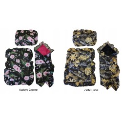 Pościel dla lalek do wózka łóżeczka kołyski + rożek z falbankami Jackmar